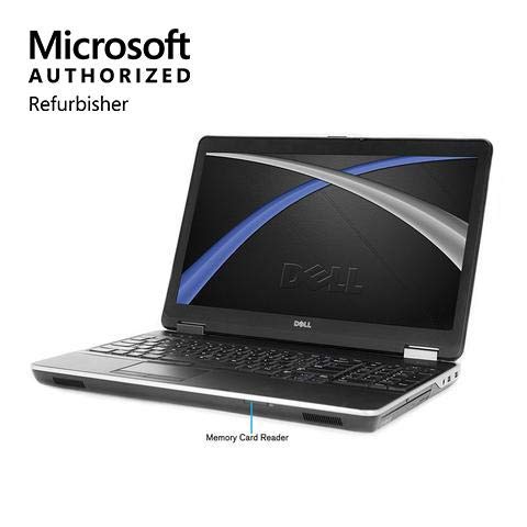 Dell E6540 15.6inch Laptop Intel Core i5-4300M 2.6GHz 8GB Ram 500GB HDD  Windows 10 Pro 64bit (Renewed)