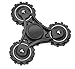 Friendly Fidgets Fidget Spinner Gear Wheel Prime With Fidget Buttons Stress Reducing EDC Tri Spinning Hand Fidget Wheel Toys for Kids and Adults with Anxiety 3+ Minute Spin (Fidget Gear Wheel)