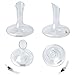 Wine Decanter + Bonus Wine Aerator ($15 value) Set by Comfify - Premium Artisan Wine Carafe, Lead Free Glass for Delicious Taste & Smooth Pour - Wine Enthusiast Gift
