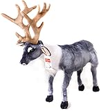 Rolf the Reindeer | 3 Foot Big Stuffed Animal Plush | Prime 2 Day Guaranteed Shipping from Pennsylvania Available