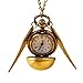 Kikole Flying Ball Necklace Vintage Retro Angel Wing Necklace Steampunk Pocket Watch