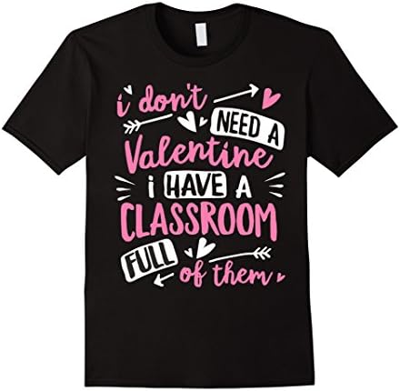 Teacher Valentines Day Funny Classroom School Gift Women Men T-Shirt