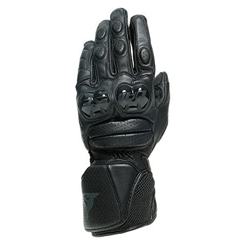 Dainese Motorradhandschuhe lang Motorrad Handschuh Impeto Handschuh schwarz XL, Herren, Sportler, Ganzjaehrig, Leder