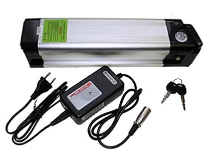 Akku 24 V 10Ah Lithium Ionen Ladegerät für E-Bike,Pedelec,Elektrofahrrad z.B. Prophete,Cyco,Aldi,Real