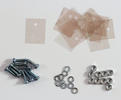 Palomar MIC-3PL-440-10PK TO-3PL Transistor Mounting Hardware Kit, 10 Pack