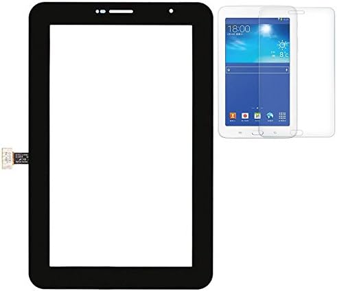 Touch Screen Digitizer With Tempered Glass Screen Protector for Samsung Galaxy Tab 2 7.0 P3100 Black