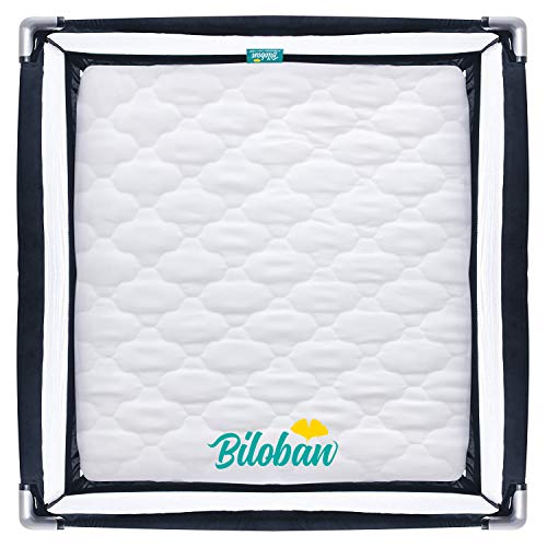 6 Biloban+Playard+Mattress+Portable+Waterproof