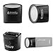 Godox Witstro H200R Round Flash Head for Godox AD200 Godox AD200Pro 200Ws 2.4G TTL Flash Ring Flash Head with Storge Box