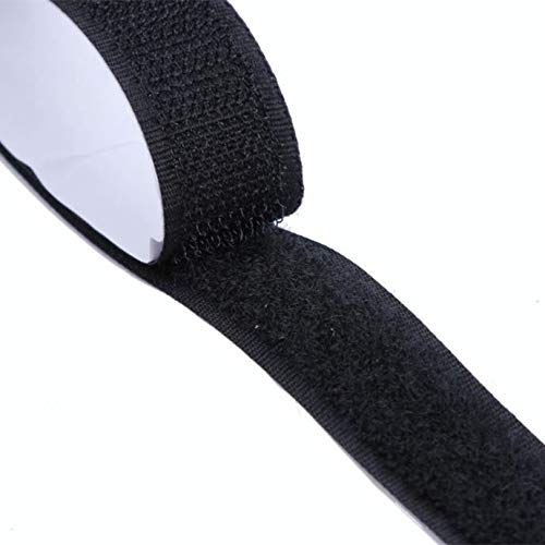 1'' Self Adhesive Hook and Loop 5 Yards Tape Fastener Sticky Back (Black) ... (1 inch by 15 Feet) - Thumbnail 3