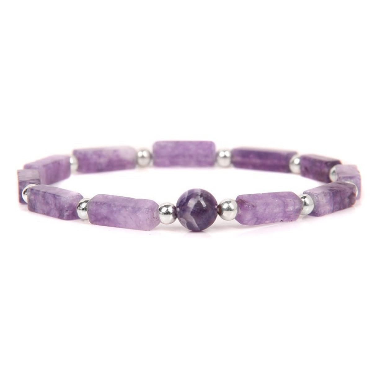 Fuqimanman2020 Natural Purple Stone Body-purify