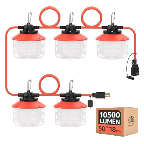 Omlite Construction String Light ETL Certified