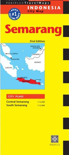 Semarang Travel Map First Edition (Indonesia Regional Maps)