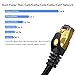 Cat 8 Ethernet Cable 5 ft Shielded, Indoor&Outdoor, Heavy Duty High Speed Direct Burial 26AWG Cat8 Network Wire, 40Gbps 2000Mhz SFTP Patch Cord, In Wall&Weatherproof RJ45 Cable for Router/Modem/Xbox