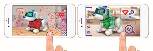 Interactief Elektronisch Pluche Robot Kat Met LED Lichtogen - Schattig Speelgoed Voor Kinderen