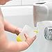 Puj Phillip Cups for Kids - Hangable Training Cups - Rinse-and-Play Reusable Plastic Cups with Grippy Hooks - Dishwasher Safe - Set of 2 (Ctiron)