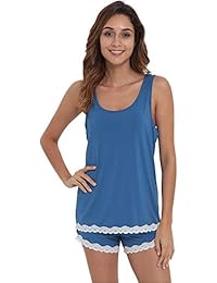 NEIWAI pijama corto de bambú para mujer