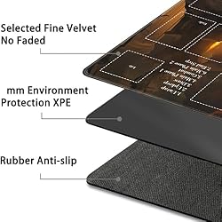 SOTWONSO Board Game TCG Playmat Table Mats Games
