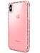 DAUPIN Compatible for iPhone Xs Max Phone Case Colorful Luxury Sparkle Glitter Bling Cover Slim Thin Clear Cases for Women Girls for iPhone Xs Max 6.5 Inch 2018 (Rose Gold)