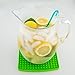Premium Silicone Pot Holders for Kitchen - Easy to Clean Trivets for Hot Pots and Pans - This Kitchen Tool Works Well as Silicone Trivet, Hot Pads for Oven, Potholders (7x7 in, Green, 1 Pair)