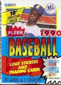 Single Unopened Pack of 10th Anniversary Edition of Fleer