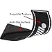 YOCTM For Jeep Wrangler JL 2018 Unlimited 4 Doors Silencer Pad Cushion Non-Slip Gate Slot Cup Holder Mats Auto Interior Door Slot Mat Parts Accessories (White - luminous)