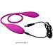 Odeer-7 Vibration USB Charge Waterproof Dual Motor Silicone G-Spot Clitoris and Prostate Masturbation Vibrator Sex Toy for Adults - Massager for Women or Couples Best Gift Valentine's Gift