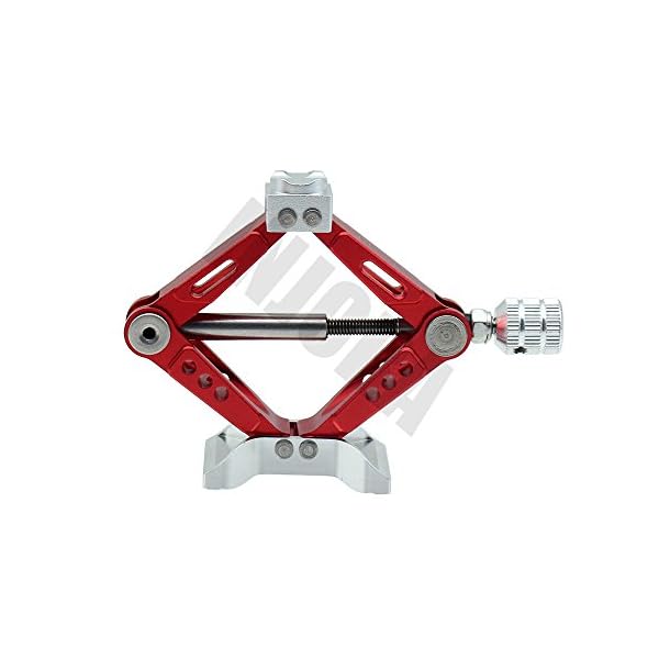 INJORA RC Auto 1:10 Zubehör Einstellbare Scissor Jack Werkzeug für RC Crawler Axiale SCX10 Tamiya CC01 D90 D110 RC LKW… – Bild 3