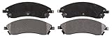 ACDelco 17D1019AM Professional Semi-Metallic Front Disc Brake Pad Set
