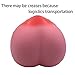 Trasfit 3.9” Jumbo Slow Rising Squishy Pink Peach, Kawaii Squishy Charms, Hand Pillow Toy, Stress Relief Toy