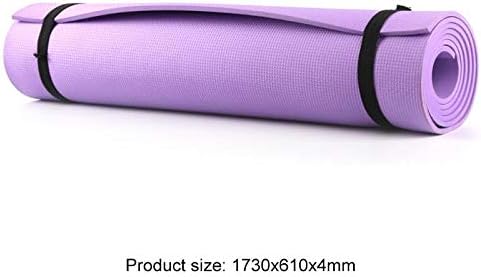 4/6mm Thick High Density All Purpose Non-Slip EVA Yoga Exercise Mat 68x24 Inch Pilates Exercise Body Building Supplies