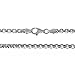 Solid Sterling Silver 3.6mm Round Box Heavy Chain Necklace, 20