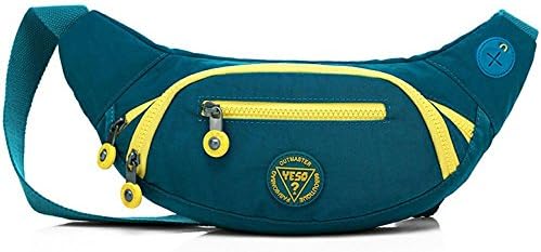 Yeso Hiking Travel Sport Fanny Pack-Water Resistant Waist Bag-Nylon Hip Bag For Women and Men