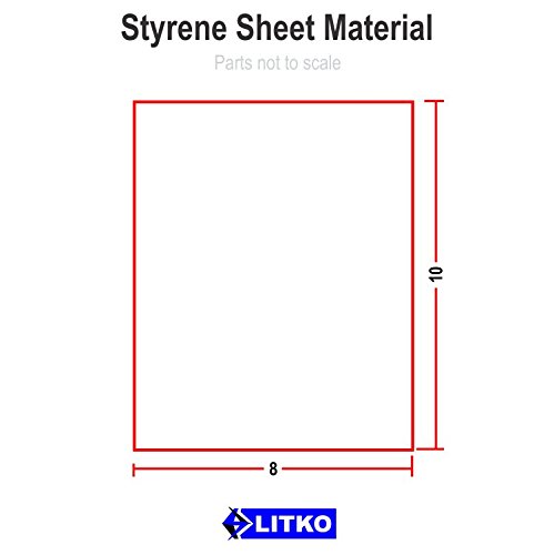 Plasticard .020 Inch Pack (12)