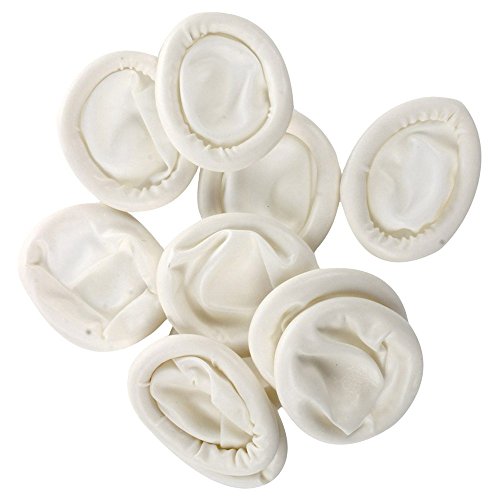 Finger Cots Medium Latex Free Finger Cot Disposable Anti Static Rubber Fingertips Protective Finger Gloves 600 Pcs - Thumbnail 6