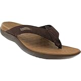 Orthaheel Unisex Wave 2 Thong Unisex Chocolate Sandals Men's 10, Women's 11 M