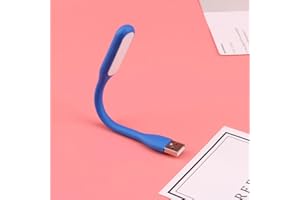 2 Pack Portable USB Night Light LED Lamp, Blue, Bone Bag