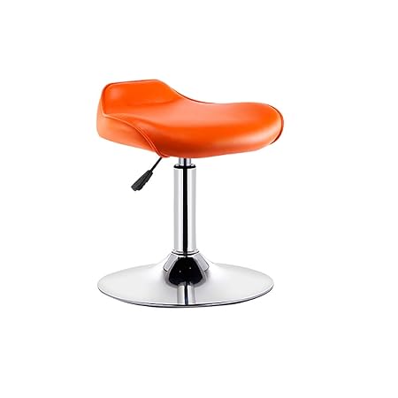 Barhocker mit Rückenlehne, Kunstleder-Außenseite, Verstellbarer