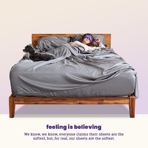 Sheets & Giggles 100 Eucalyptus Lyocell Sheet Set. Our AllSeason