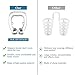 Balhvit Anti Snoring Devices, Silicone Magnetic Anti Snore Nose Clip to Ease Breathing, Set of 4 Nose Vents as Snoring Solution, Comfortable & Effective Stop Snoring Sleep Aid for Men Women