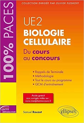 Amazon Fr Biologie Cellulaire Du Cours Au Concours Ue2 Paces Rouzet Samuel Pleskoff Olivier Livres