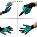 CJSJ Garden Genie Gloves with Claws on EACH Hand for Digging & Planting