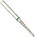 Crosstech Multi-Use Diamond Burs 859/012C (1.2mm head size, 10.0mm head length), Friction Grip Shank, Coarse, Needles (Pack of 5)