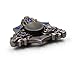 heytech Metal Fidget Spinner Hand Spinners Fidget Toy EDC Hand Spinner Ultra Durable Zinc Alloy Made Triple Wings (Black)