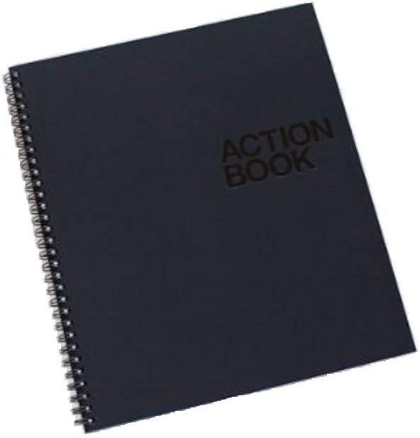 Behance A4 Action Method Book (21 x 26cm) (Orange)