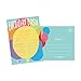 25 Balloon Rainbow Party Invitations for Kids, Teens, Adults, Boys & Girls, Blank Children Happy 1st Birthday Invitation Cards, Unique Baby First Bday Invites, Toddler 1 2 3 Year Old Invites Fill In