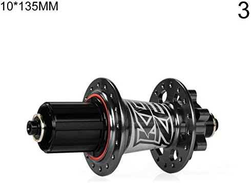 MYGYSJK KOOZER XM490 Ultra light CNC Aluminum Alloy MTB Bike Front Rear Disc Brake Hub Red XD Rear Hub Black Rear Hub 10x135MM