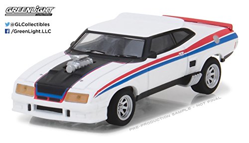 NEW 1:64 GREENLIGHT MUSCLE SERIES 19 COLLECTION - WHITE 1973 FORD FALCON XB Diecast Model Car By Greenlight