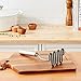 Tovolo Silicone Potato, Stainless Steel Handle & Core, Food Mashers Kitchen Utensil, Vegetable Ricer & Avocado Blender, Scratch Heat-Resistant, Charcoal