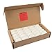 Soy Tealight Candles - 25 Unscented - All Natural Color - Clear Cup Candles with 6 to 8 Hour Burn Time - by Soyworx