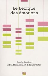 Le  lexique des émotions